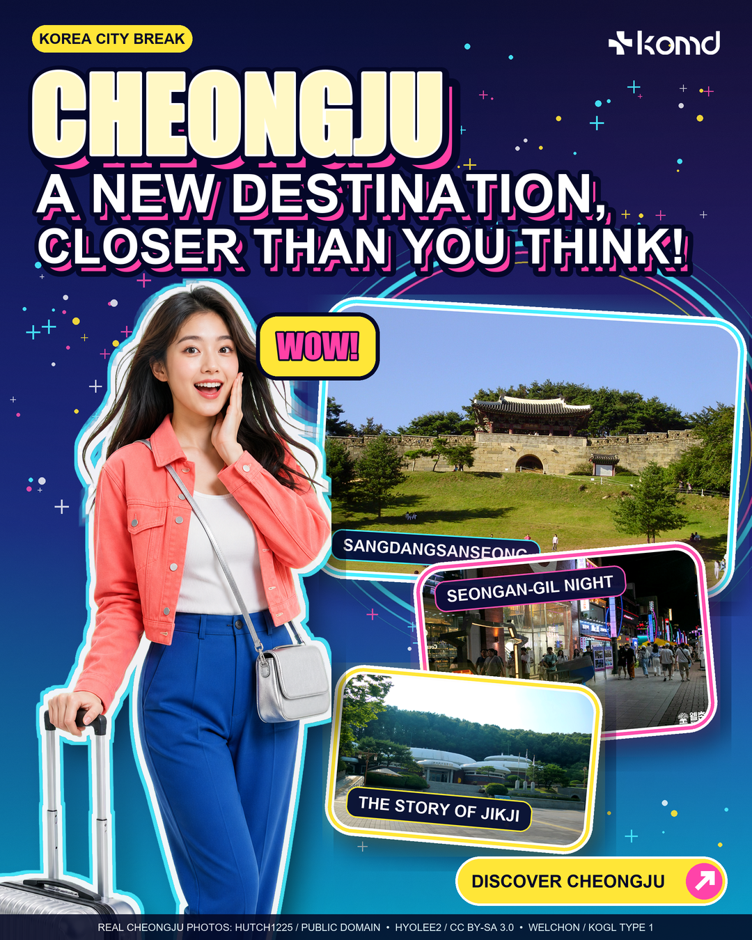 Cheongju City Break: Fortress Views, Night Streets, and the Story of Jikji