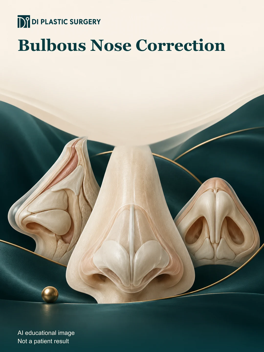 Bulbous Nose Consultation in Seoul: Prepare Your Visit — AI educational concept illustration, not a patient result