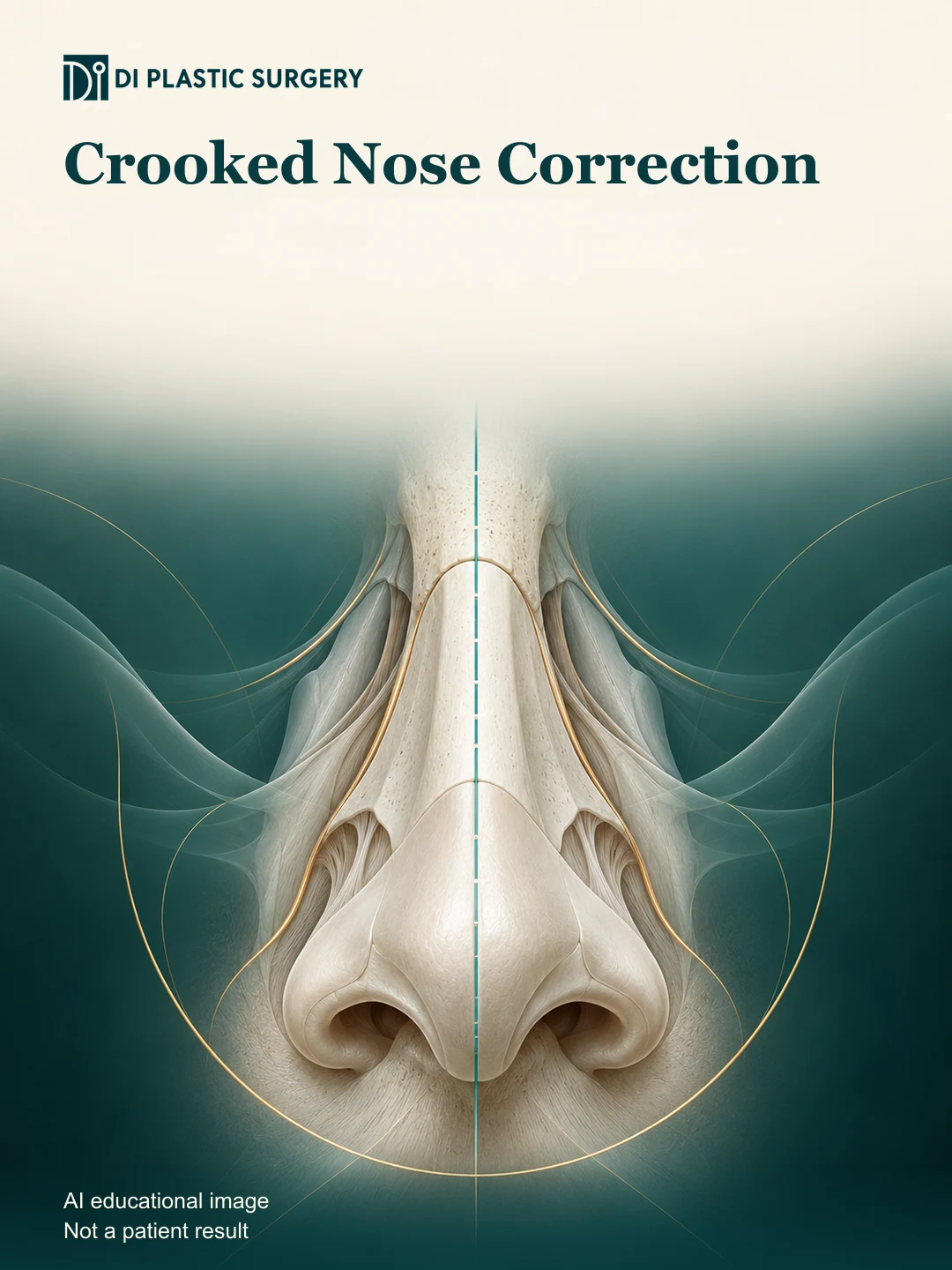 Crooked Nose Consultation in Seoul: Plan Your Visit — AI educational concept illustration, not a patient result