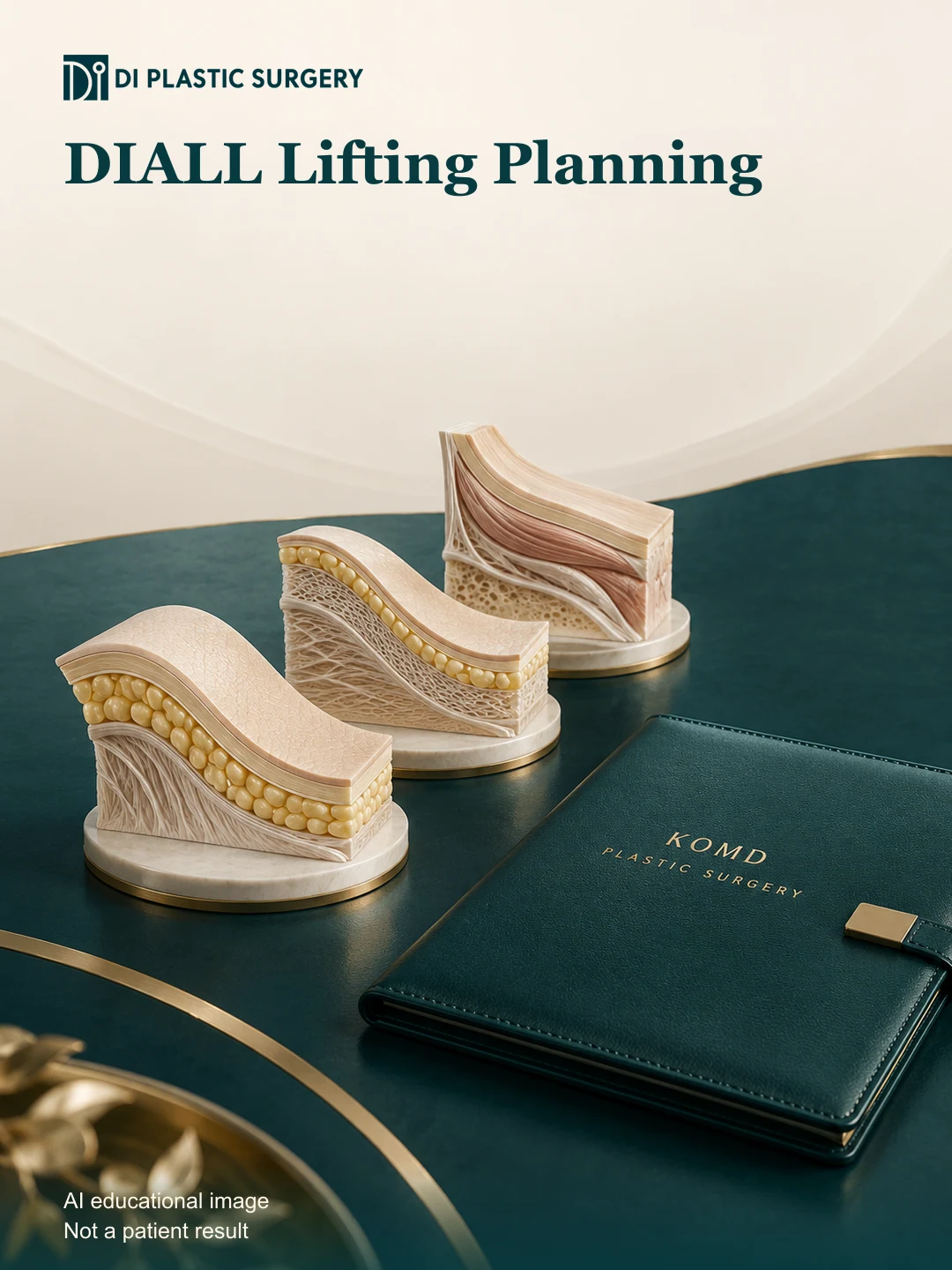 DIALL Lifting Consultation in Seoul: Plan Your Visit — AI educational concept illustration, not a patient result