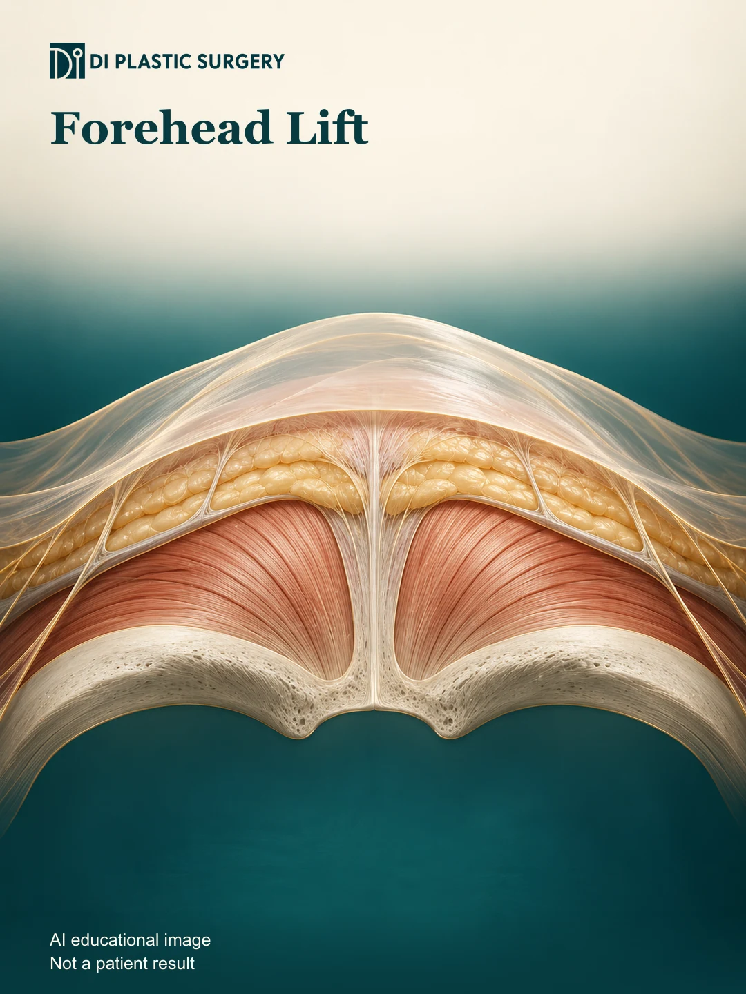Forehead Lift in Seoul: Plan Your Follow-Up Visit — AI educational concept illustration, not a patient result