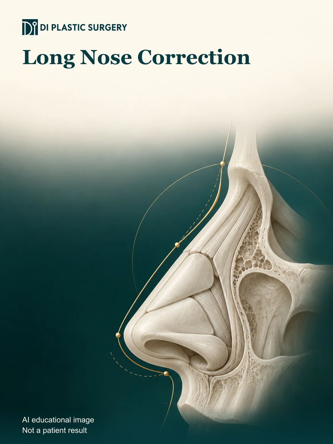 Long Nose Consultation in Seoul: Plan Your Visit — AI educational concept illustration, not a patient result